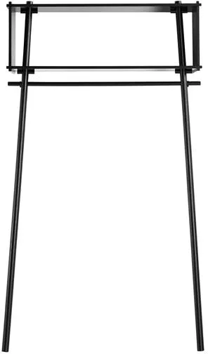 Woud Tøjbox Klesstativ Svart Eik